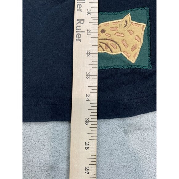 Bechamel Womens 2X Black Cardigan With Animal Embroidery - Picture 5 of 11